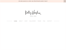 Tablet Screenshot of kellyventura.com